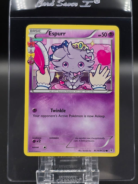 Espurr #RC14 Pokemon Generations NM / 🇬🇧