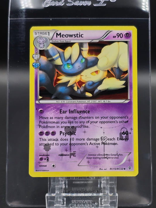 Meowstic #RC15 Pokemon Generations NM / 🇬🇧
