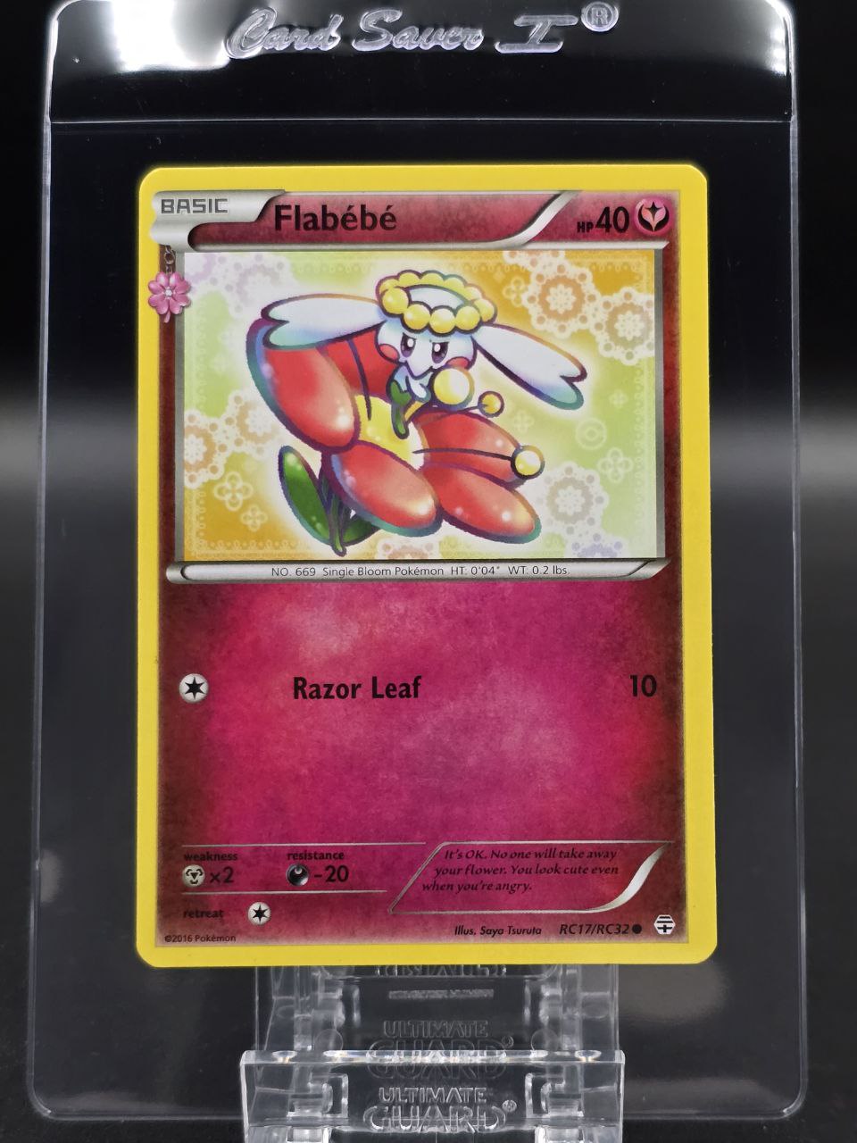 Flabebe #RC17 Pokemon Generations NM / 🇬🇧