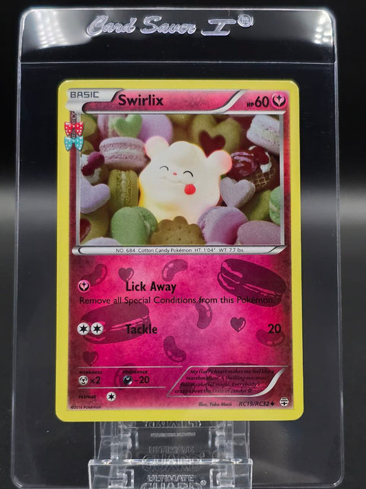 Swirlix #RC19 Pokemon Generations NM / 🇬🇧