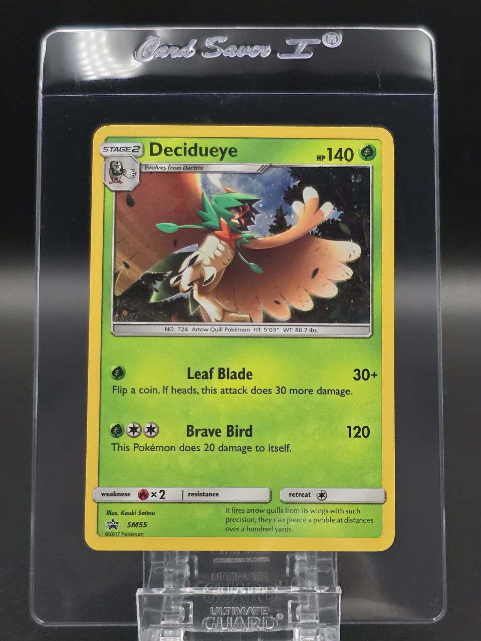 Decidueye #SM55 Promo NM / 🇬🇧