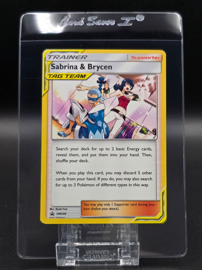 Sabrina & Brycen #SM246 Promo NM / 🇬🇧
