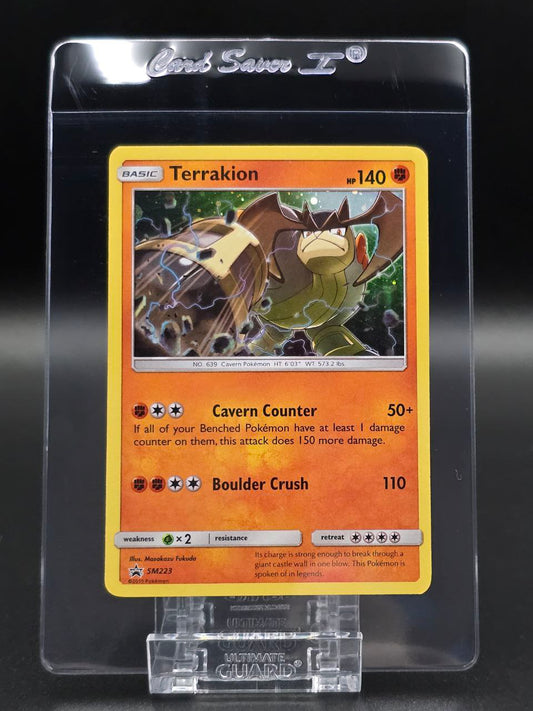 Terrakion #SM223 Promo NM / 🇬🇧