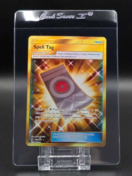 Spell Tag #235 Lost Thunder NM / 🇬🇧