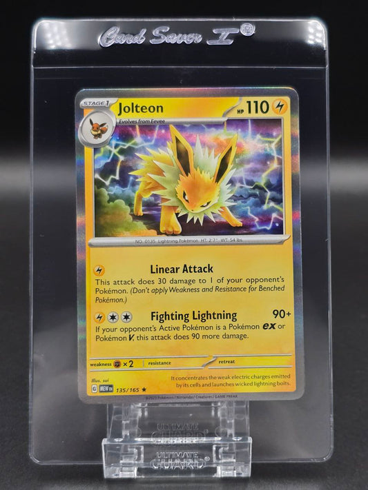 Jolteon [Holo] #135 Scarlet & Violet 151 MEW NM / 🇬🇧