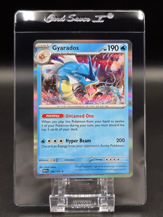 Gyarados [Holo] #130 Scarlet & Violet 151 MEW NM / 🇬🇧