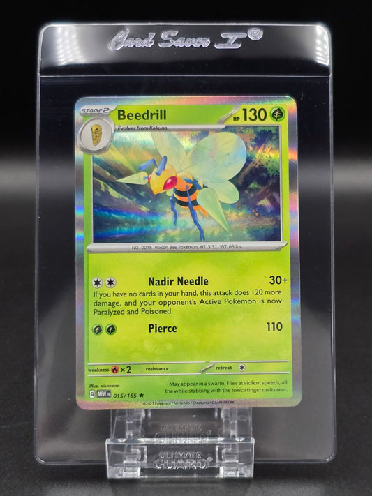 Beedrill [Holo] #15 Scarlet & Violet 151 MEW NM / 🇬🇧