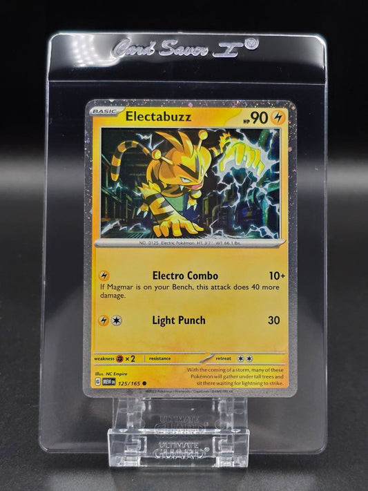 Electabuzz [Cosmos Holo] #125 Scarlet & Violet 151 MEW NM / 🇬🇧