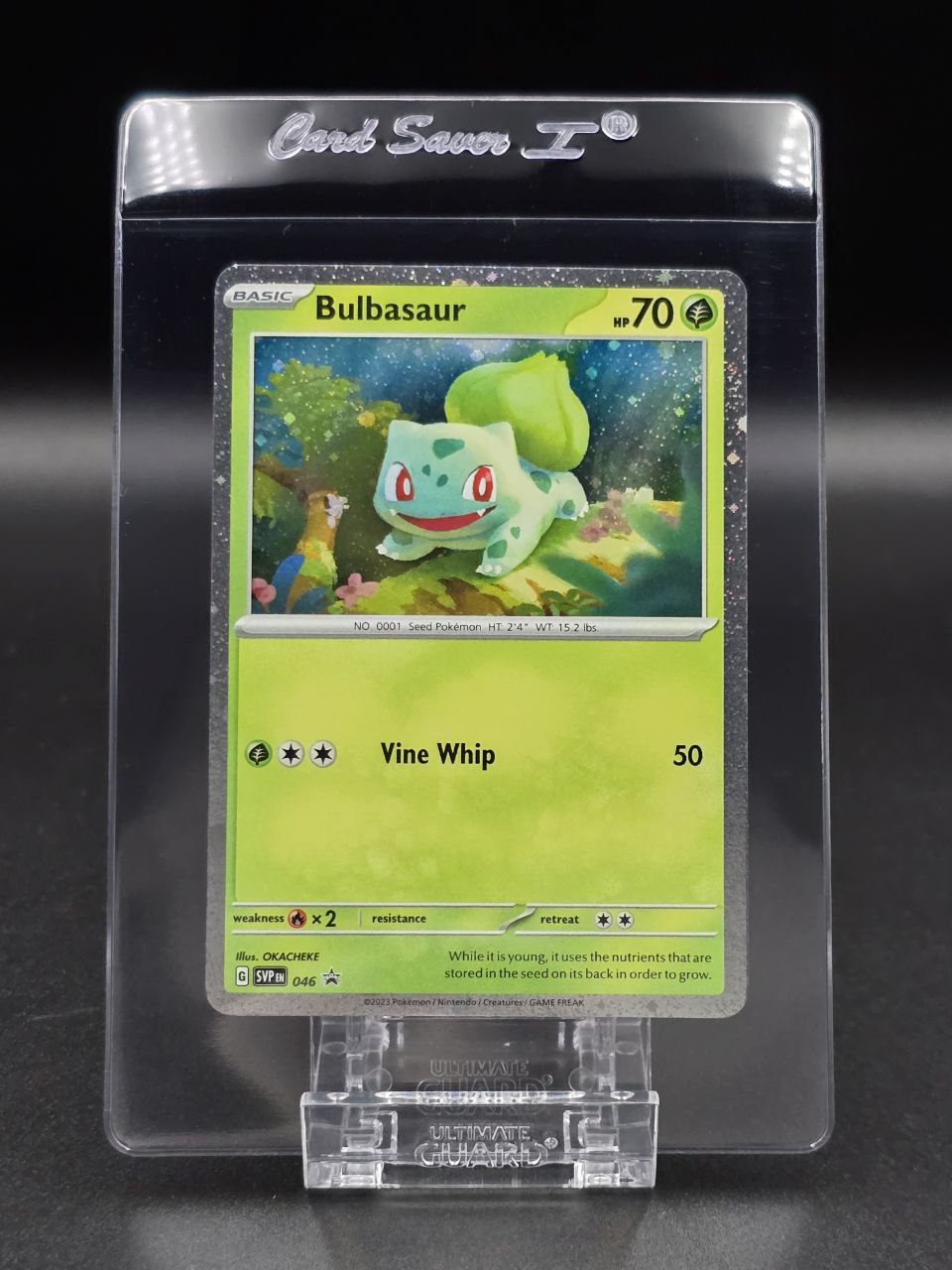 Bulbasaur [Cosmos Holo] #46 Pokemon Promo NM / 🇬🇧