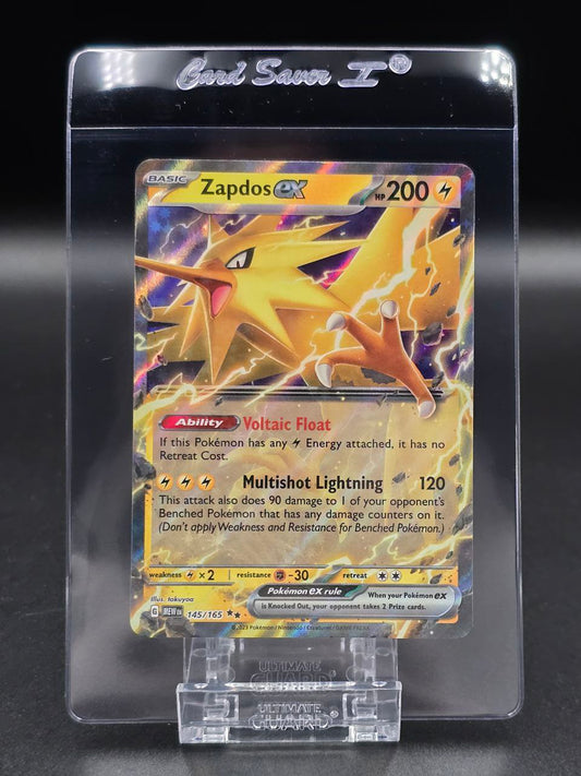 Zapdos ex #145 Scarlet & Violet 151 MEW NM / 🇬🇧