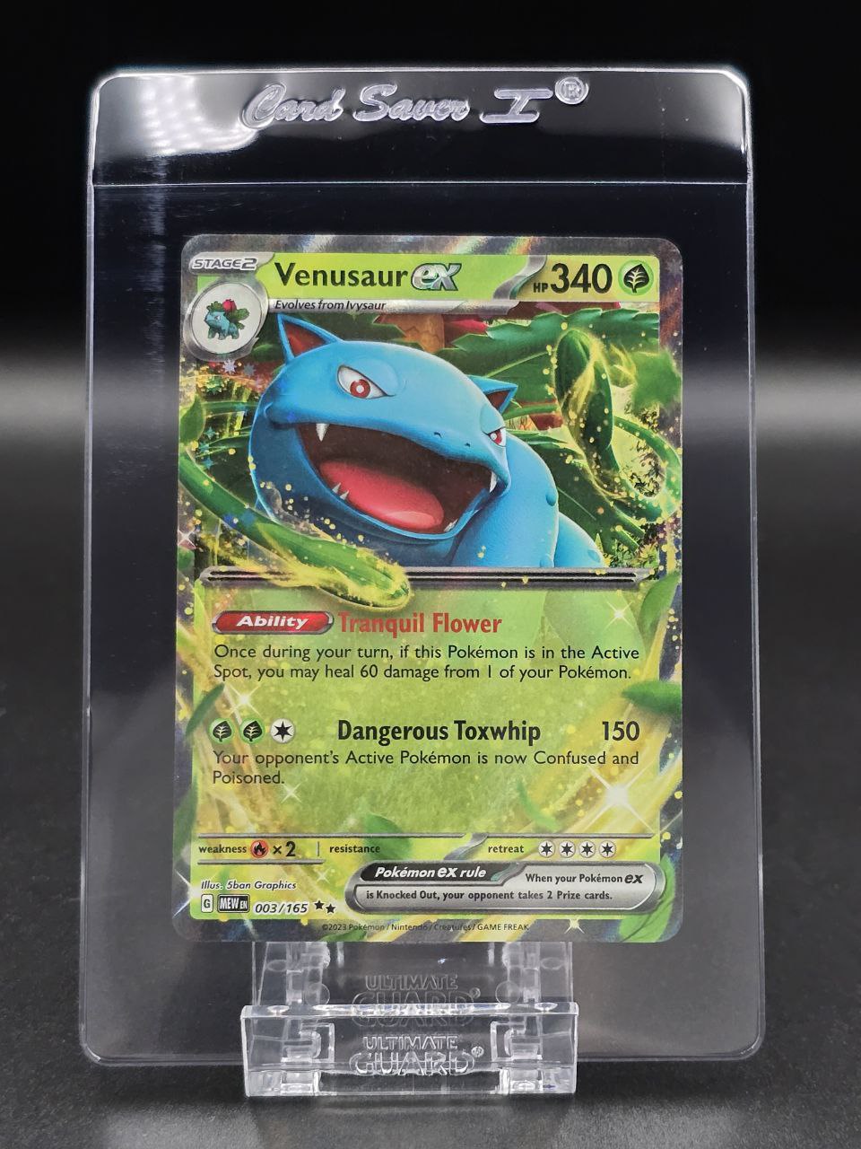 Venusaur ex #3 Scarlet & Violet 151 MEW NM / 🇬🇧