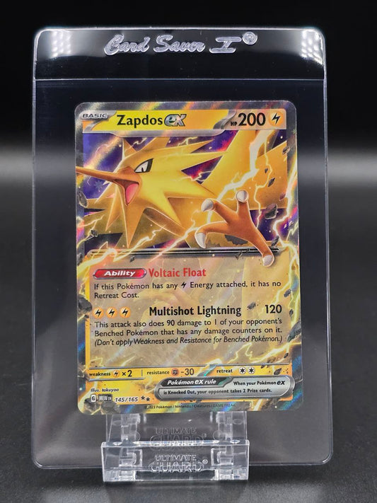 Zapdos ex #145 Scarlet & Violet 151 MEW NM / 🇬🇧
