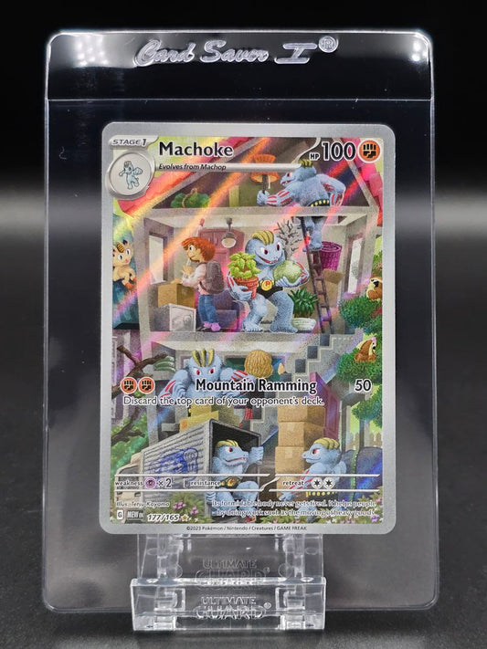 Machoke #177 Scarlet & Violet 151 MEW NM / 🇬🇧