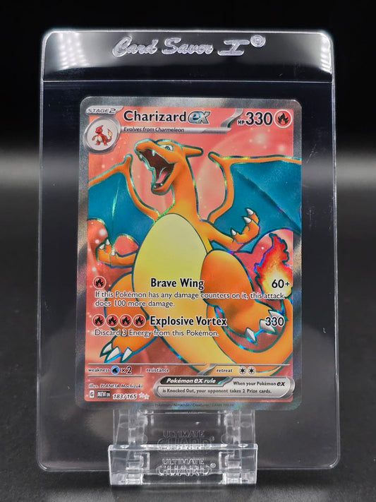 Charizard ex #183 Scarlet & Violet 151 MEW NM / 🇬🇧