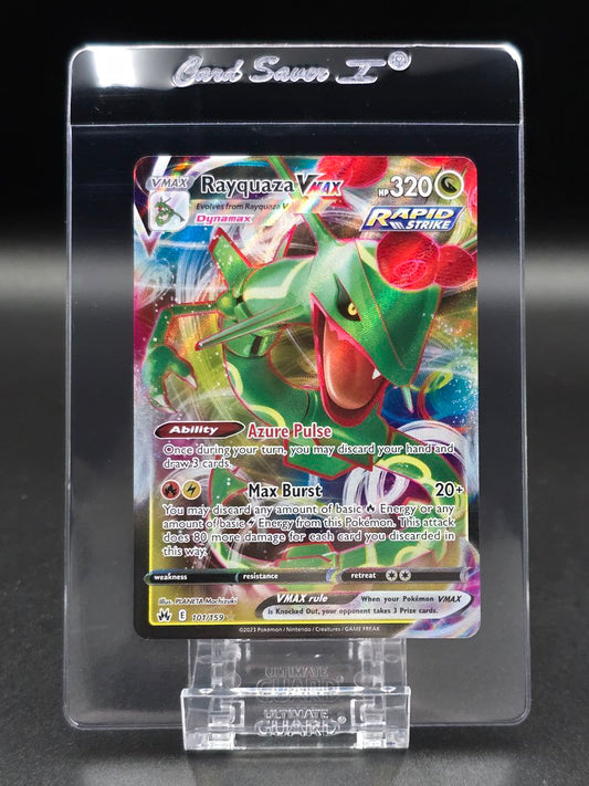 Rayquaza VMAX #101 Crown Zenith NM / 🇬🇧
