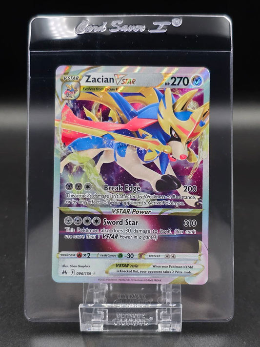 Zacian VSTAR #96 Crown Zenith NM / 🇬🇧