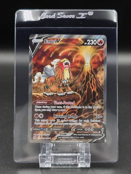 Entei V #GG36 Crown Zenith NM / 🇬🇧