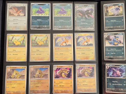 Binder Vault X - Base set 1 to 165 Pokémon 151 MEW / 🇬🇧