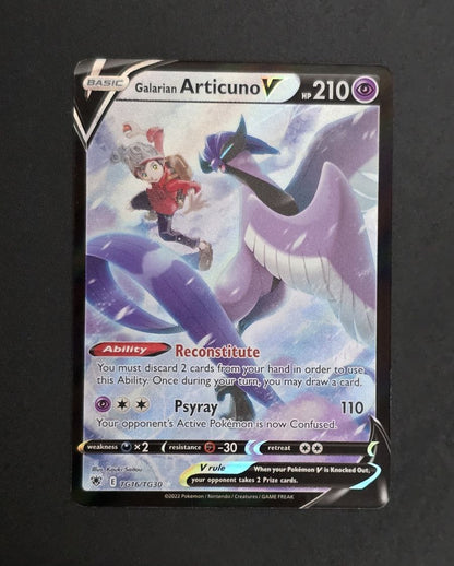 Galarian Articuno V #TG16 Astral Radiance NM / 🇬🇧