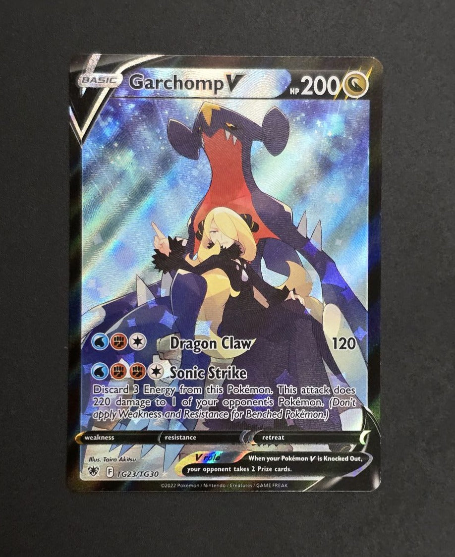 Garchomp V #TG23 Astral Radiance NM / 🇬🇧