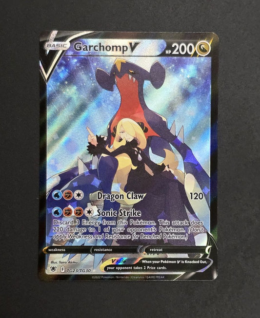 Garchomp V #TG23 Astral Radiance NM / 🇬🇧