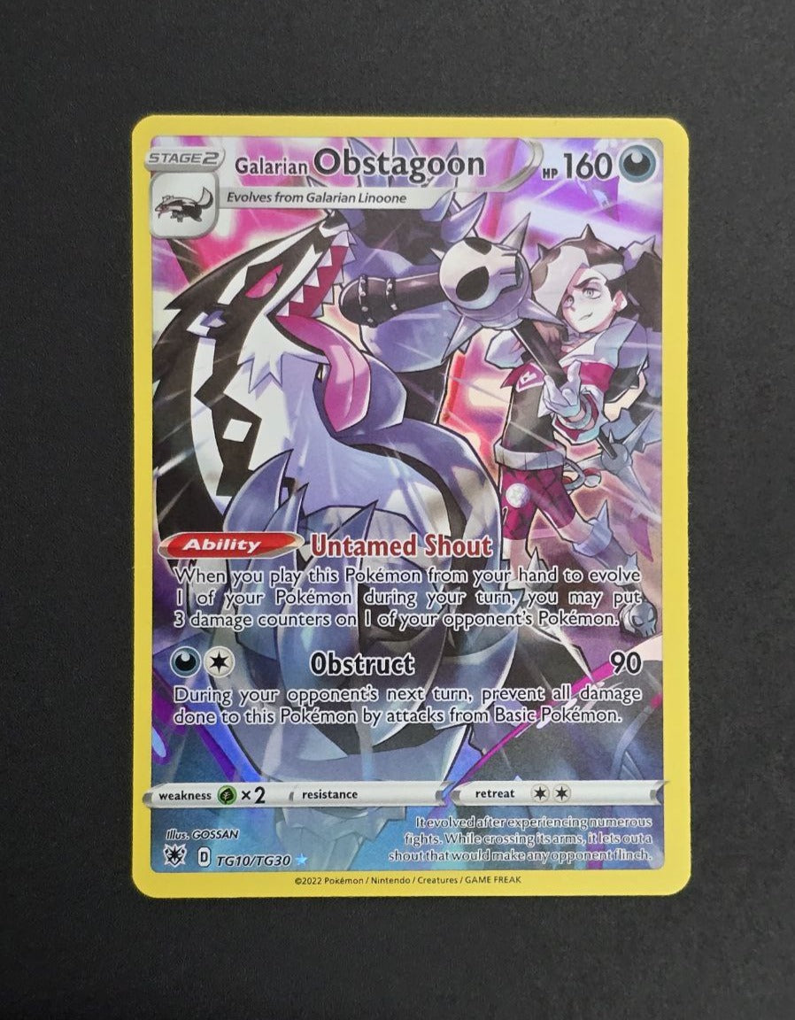 Galarian Obstagoon #TG10 Astral Radiance NM / 🇬🇧