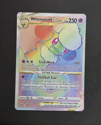 Whimsicott VSTAR #175 Brilliant Stars NM / 🇬🇧