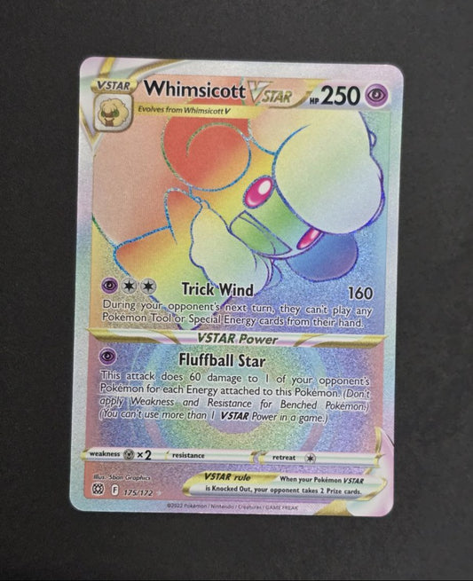 Whimsicott VSTAR #175 Brilliant Stars NM / 🇬🇧