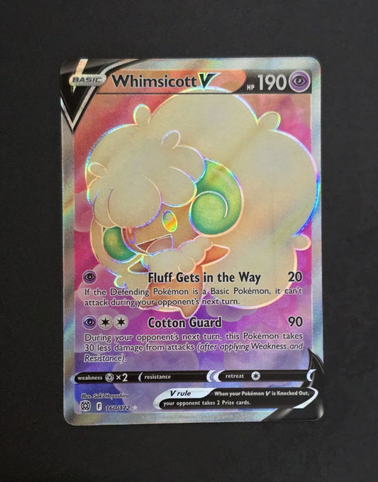 Whimsicott V #160 Brilliant Stars NM / 🇬🇧