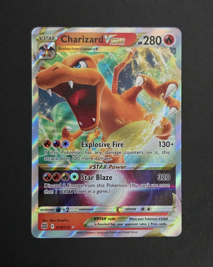 Charizard VSTAR #18 Brilliant Stars NM / 🇬🇧