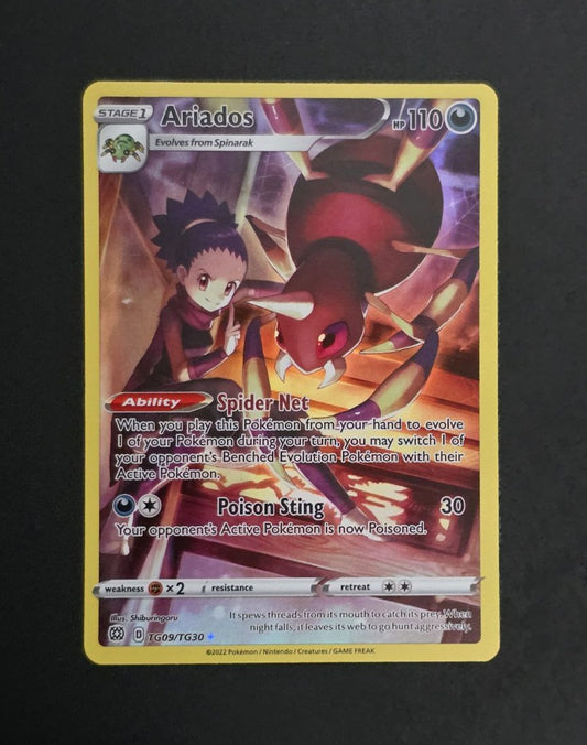 Ariados #TG09 Brilliant Stars NM / 🇬🇧