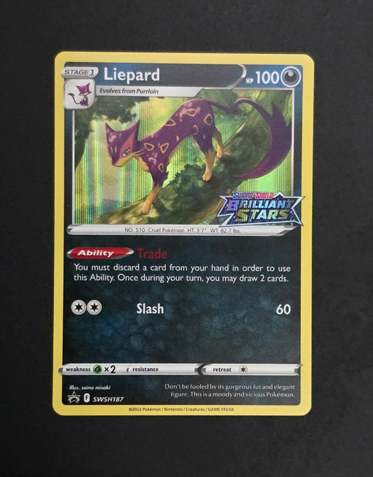 Liepard #SWSH187 [Stamped] Promo NM / 🇬🇧