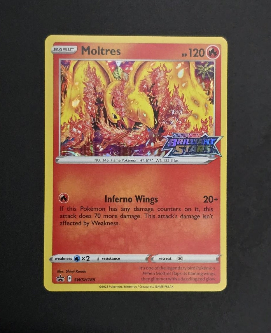 Moltres #SWSH185 [Stamped] Promo NM / 🇬🇧
