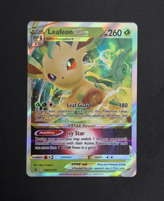 Leafeon V Star #SWSH195 Promo NM / 🇬🇧