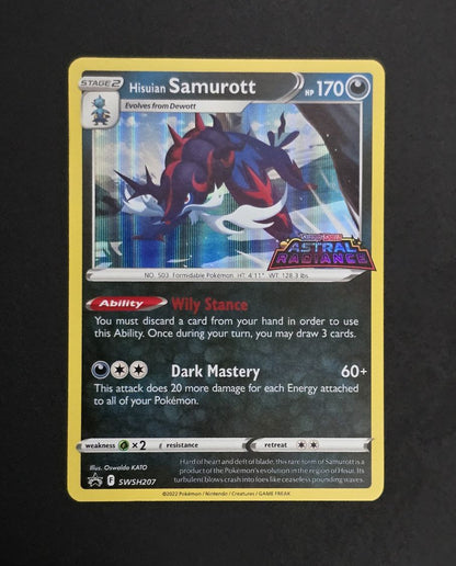Hisuian Samurott #SWSH207 Promo NM / 🇬🇧