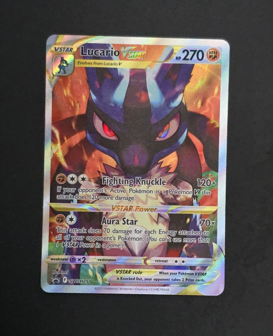 Lucario VSTAR #SWSH291 Promo NM / 🇬🇧