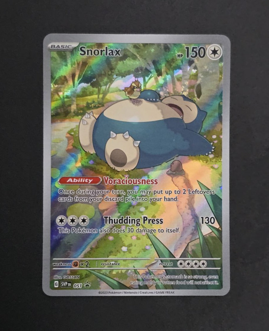 Snorlax #51 Promo NM / 🇬🇧