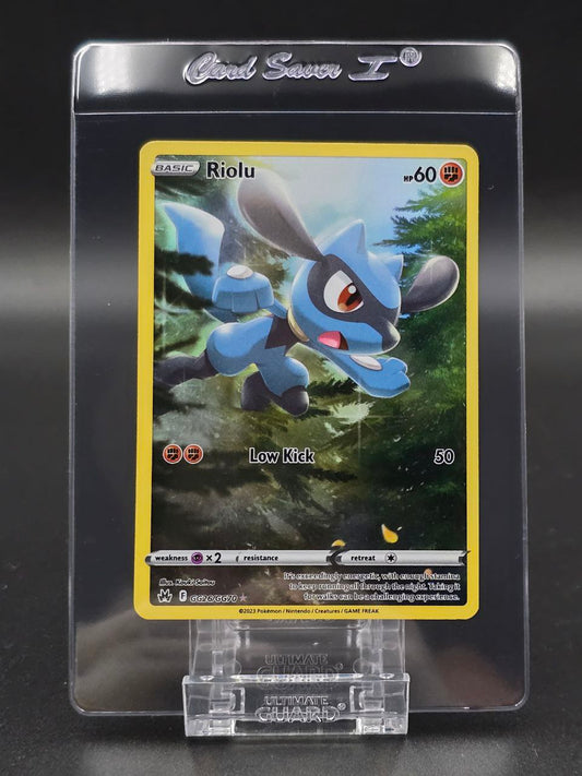 Riolu #GG26 Crown Zenith NM / 🇬🇧