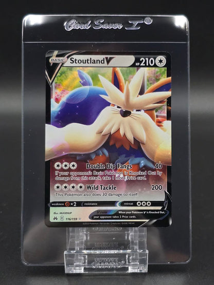 Stoutland V #116 Crown Zenith NM / 🇬🇧