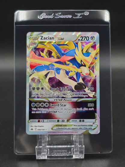 Zacian VSTAR #96 Crown Zenith NM / 🇬🇧