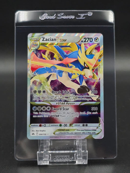 Zacian VSTAR #96 Crown Zenith NM / 🇬🇧