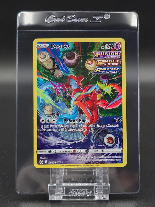 Deoxys #GG12 Crown Zenith NM / 🇬🇧