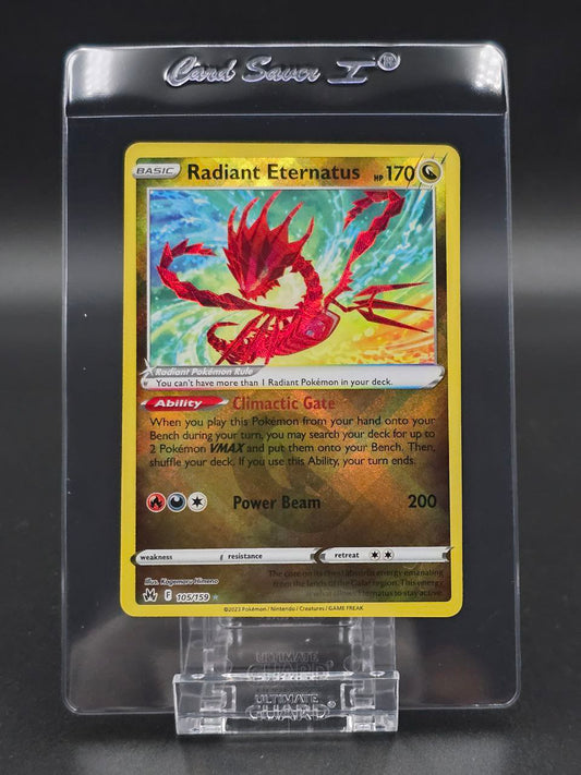 Radiant Eternatus #105 Crown Zenith NM / 🇬🇧