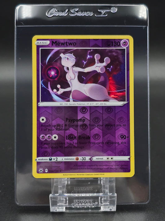 Mewtwo [Reverse Holo] #59 Crown Zenith NM / 🇬🇧