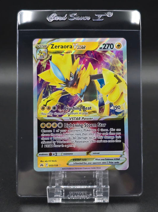 Zeraora VSTAR #55 Crown Zenith NM / 🇬🇧