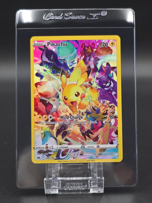 Pikachu #160 Crown Zenith NM / 🇬🇧