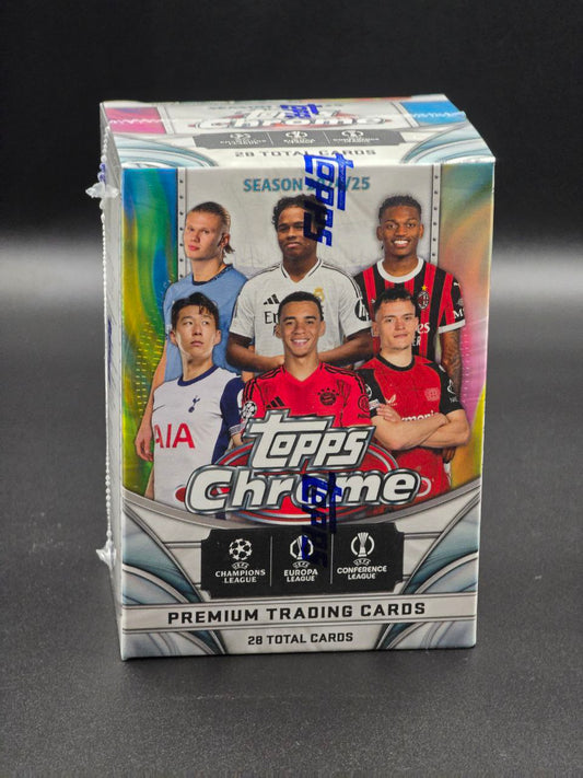 2024-25 TOPPS Chrome UEFA Blaster Box / 🇬🇧