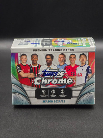 2024-25 TOPPS Chrome UEFA Blaster Box / 🇬🇧