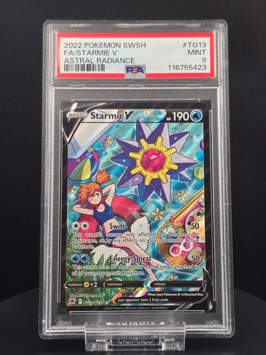Starmie V #TG13 Astral Radiance PSA 9 / 🇬🇧