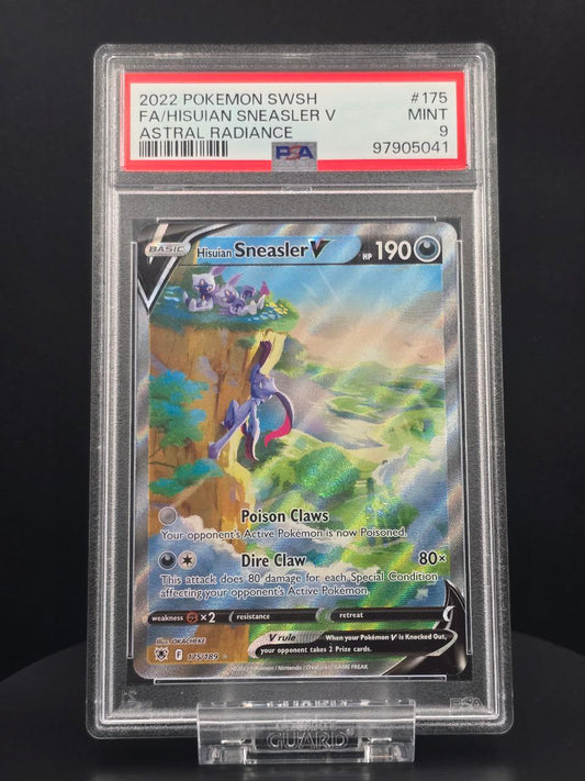 Hisuian Sneasler V #175 Astral Radiance PSA 9 / 🇬🇧